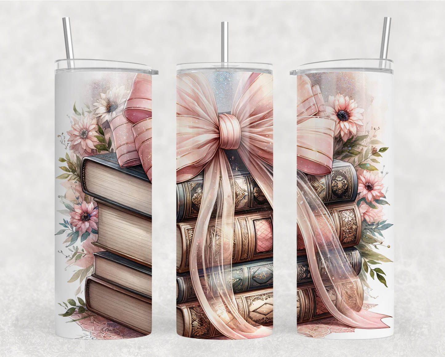 Coquette Books Tumbler Wrap