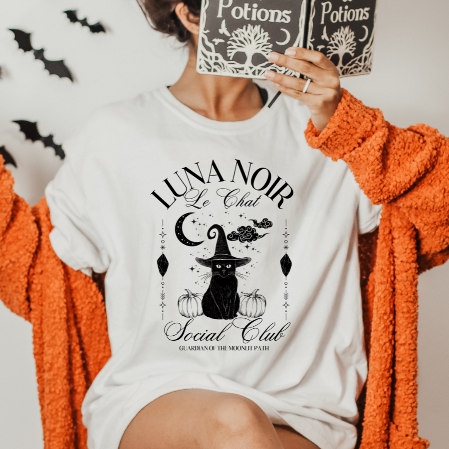 Luna Noir Social Club Sublimation Print