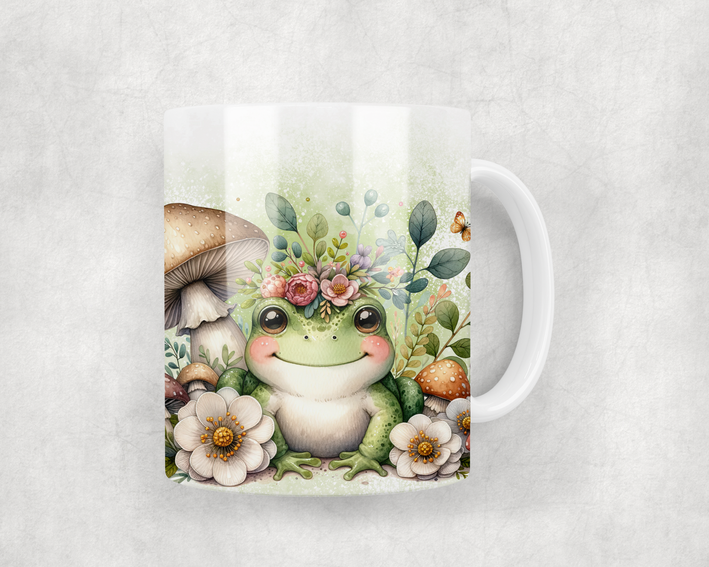 Mushrooms & The Frog Mug Wrap