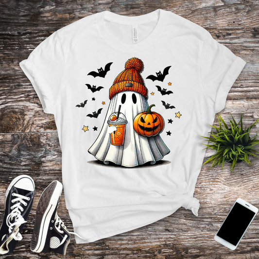 Not So Spooky Ghost Sublimation Print