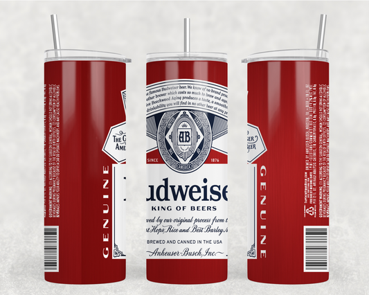 Bud wiser Tumbler Wrap