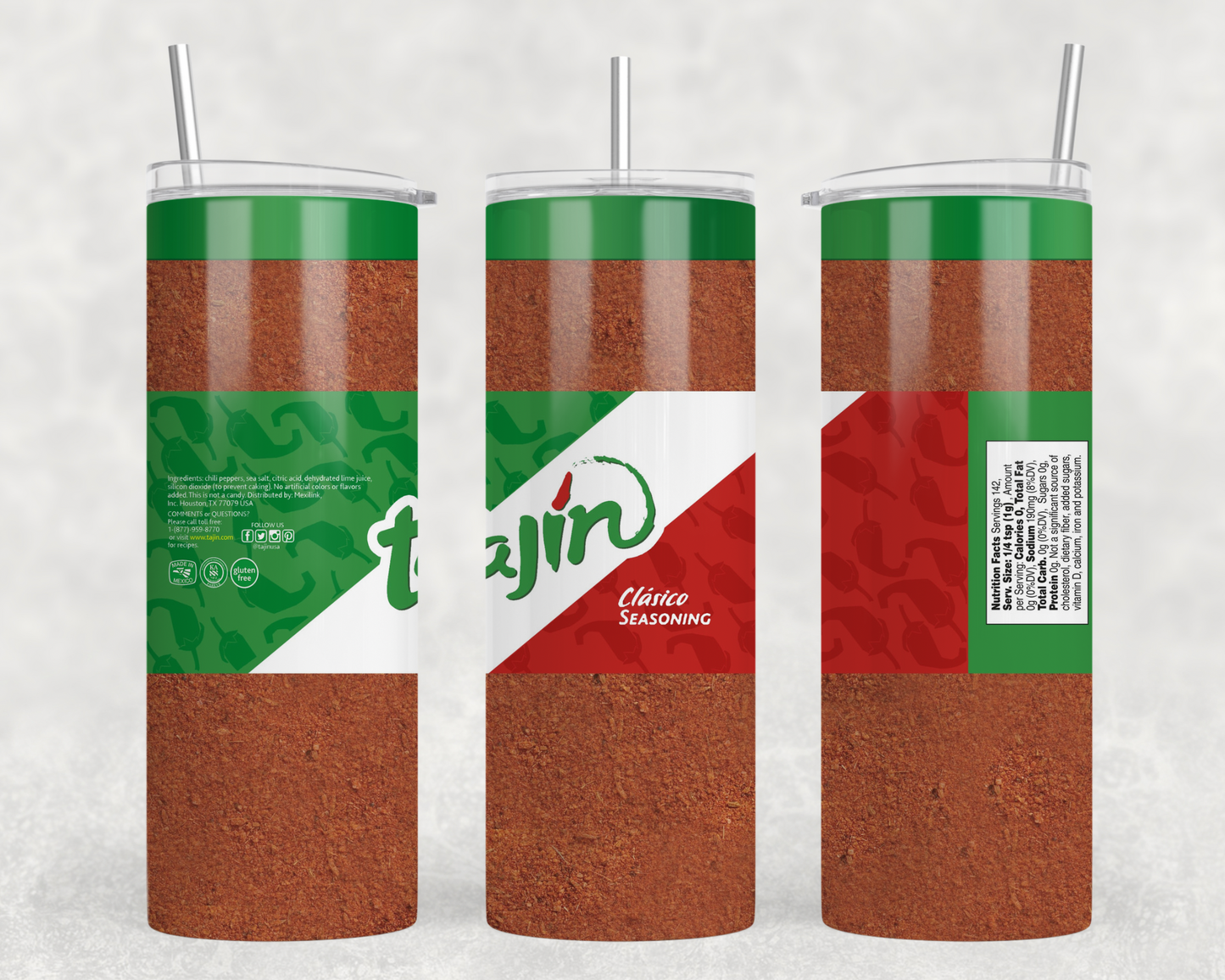 Tajin Tumbler Wrap