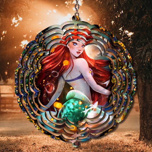 Mermaid Wind Spinner