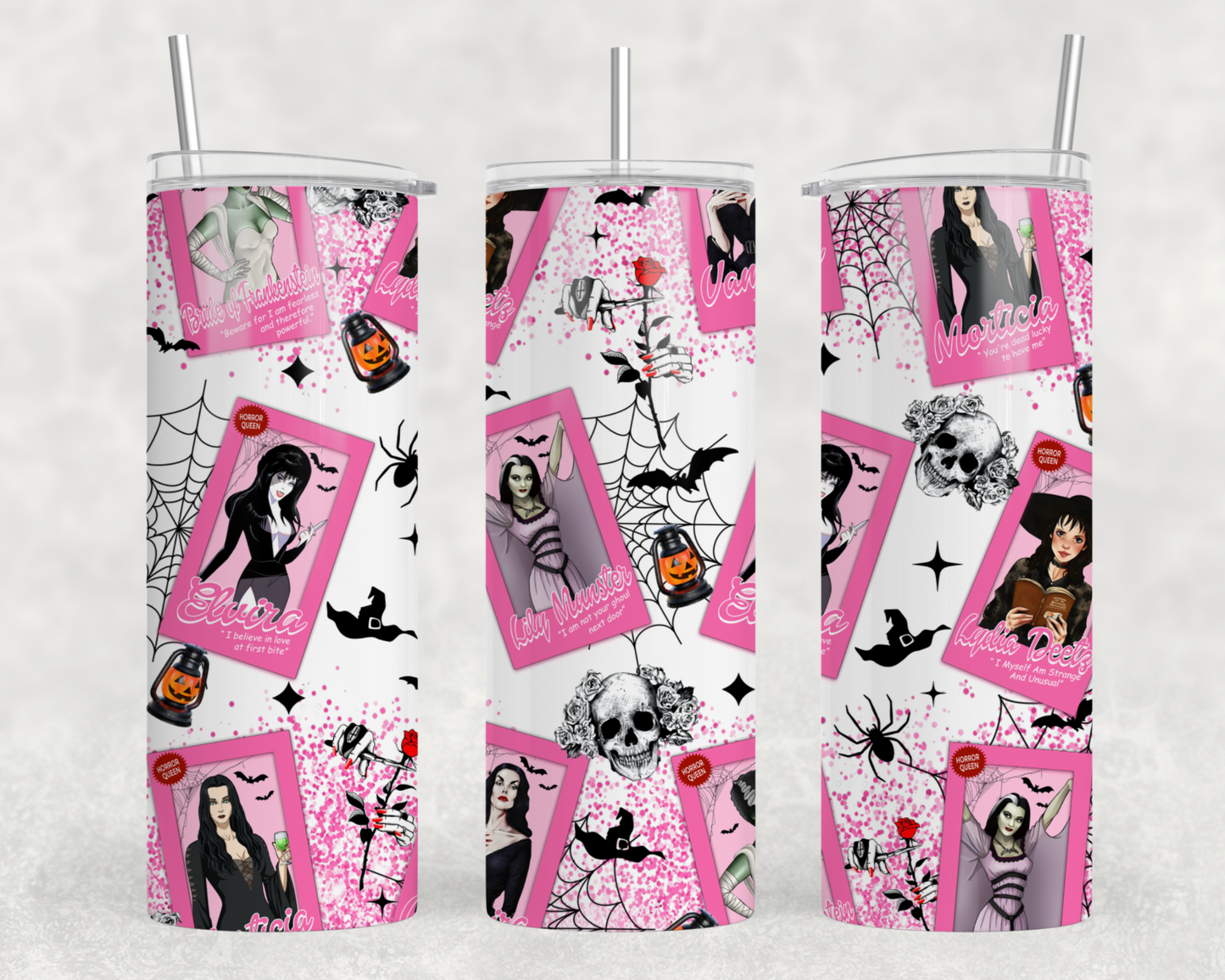 Halloween Villains Tumbler Wrap