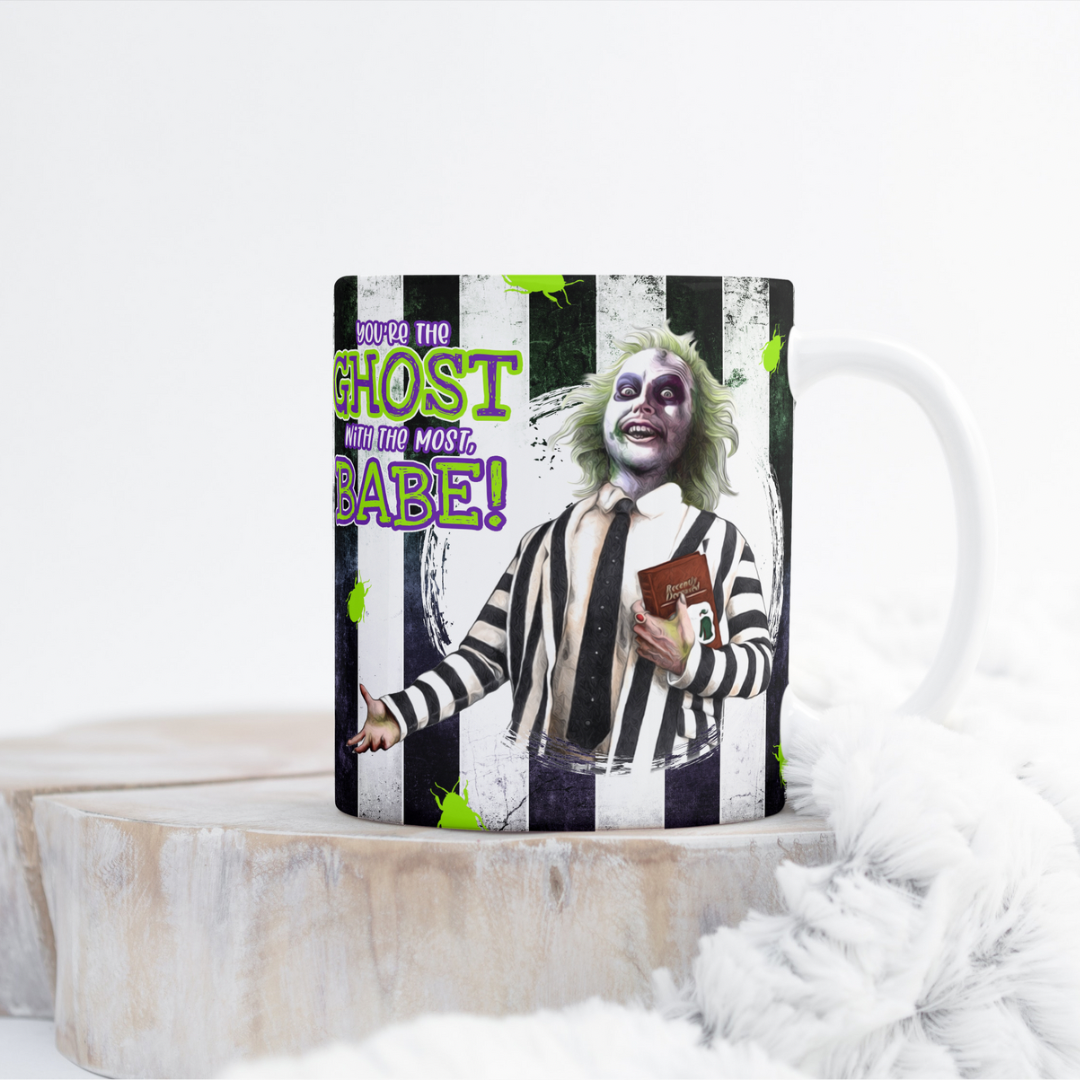 Beetle Juice Mug Wrap