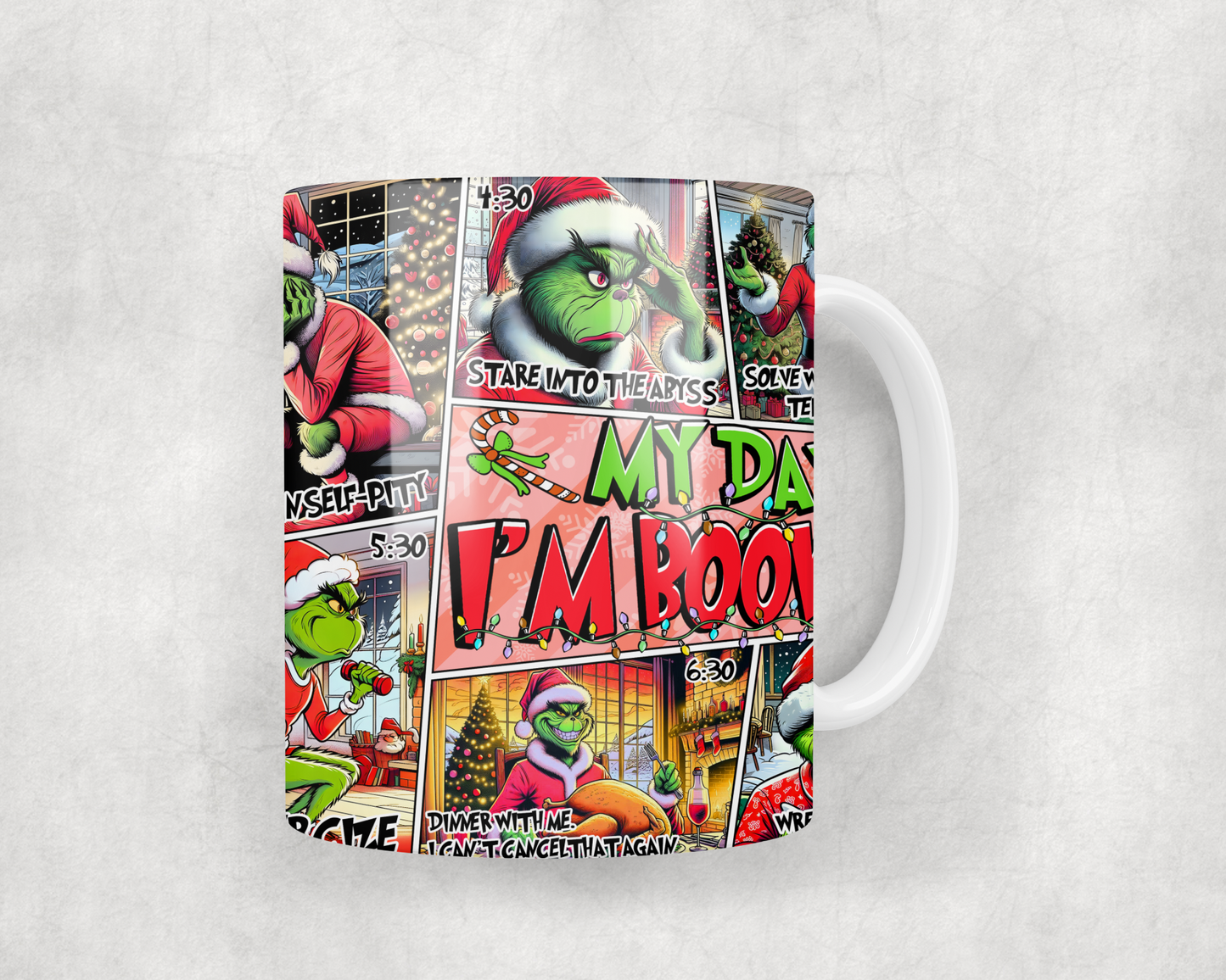 I’m booked Mug Wrap