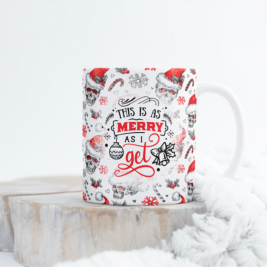 This Is As Merry As I Get Mug Wrap