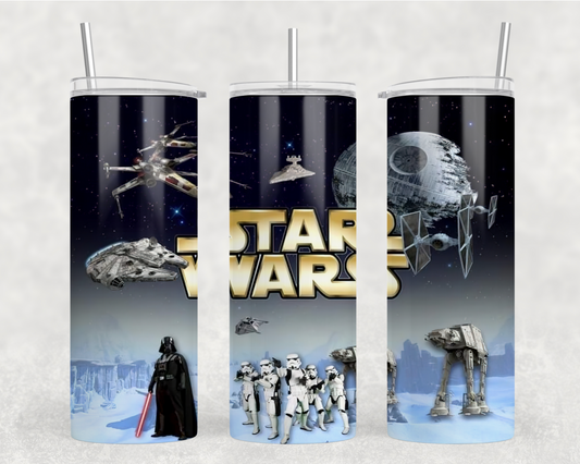 Space War #2 Tumbler Wrap