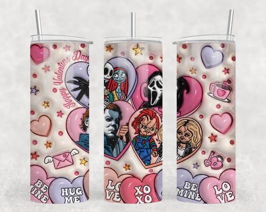 Horror Hearts Valentine’s 3D Tumbler Wrap