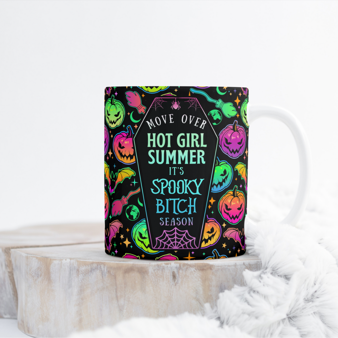 Spooky Bit*ch Season Mug Wrap