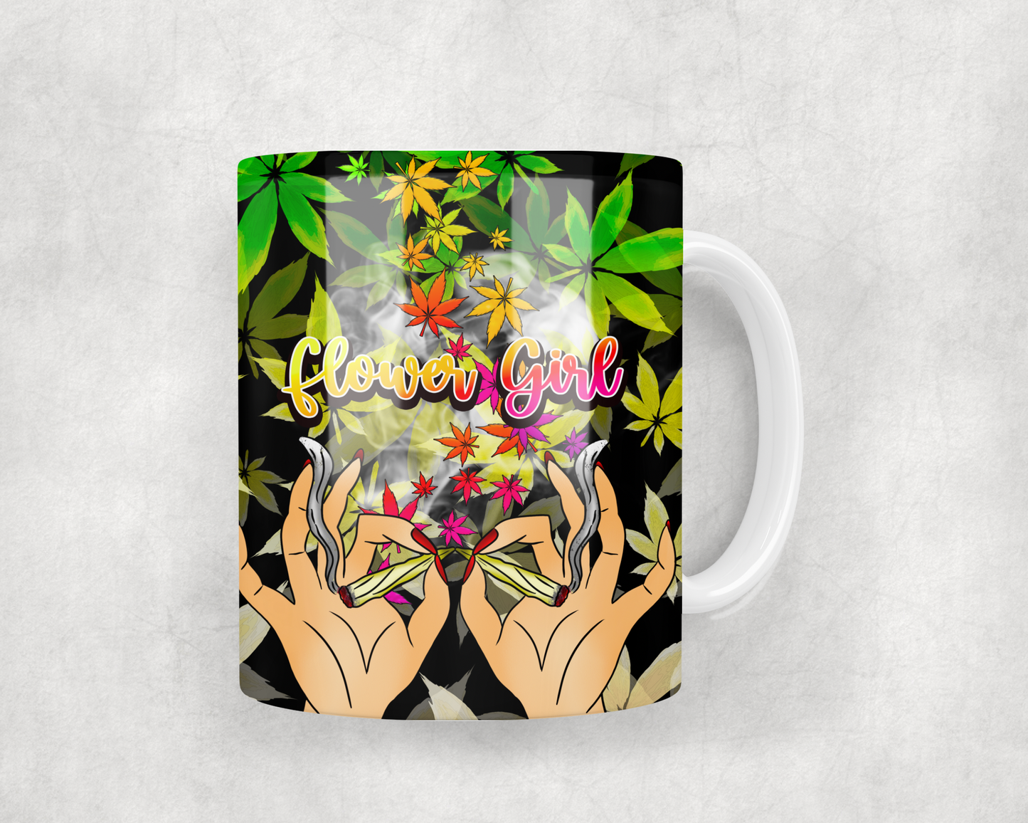 Flower Girl Mug Wrap