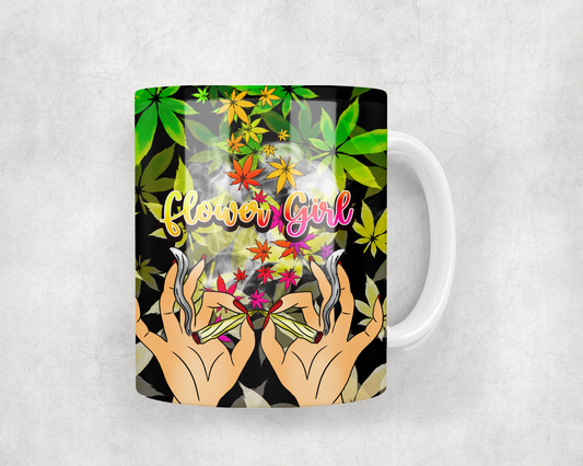 Flower Girl Mug Wrap