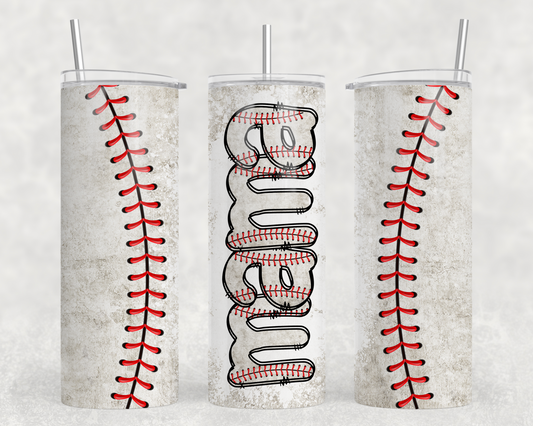 Baseball Mama Tumbler Wrap