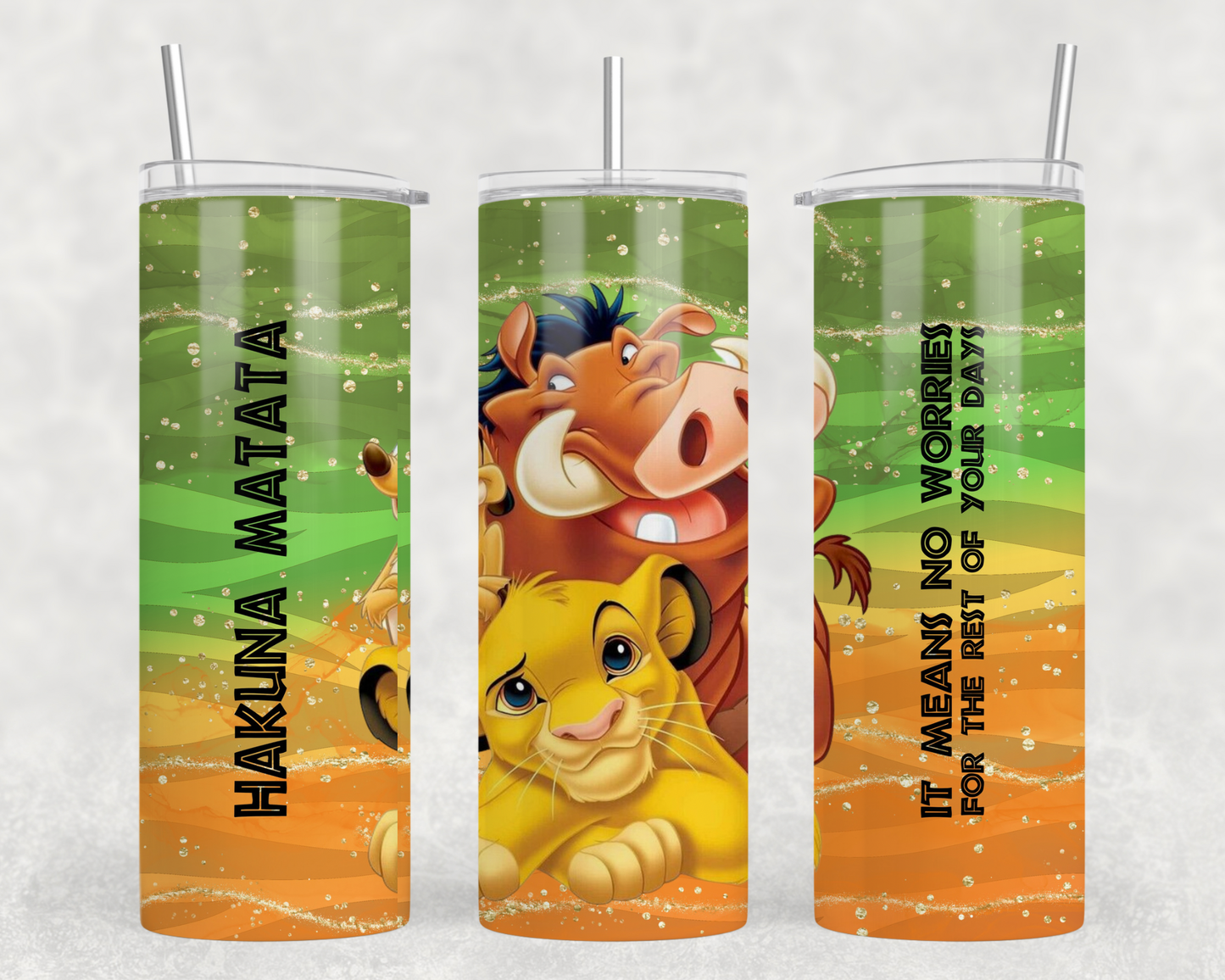 Hakuna Matata Tumbler Wrap