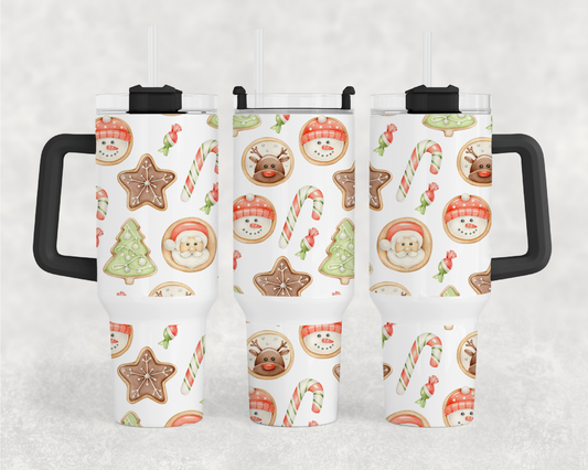 Christmas Cookies 40oz Tumbler Wrap