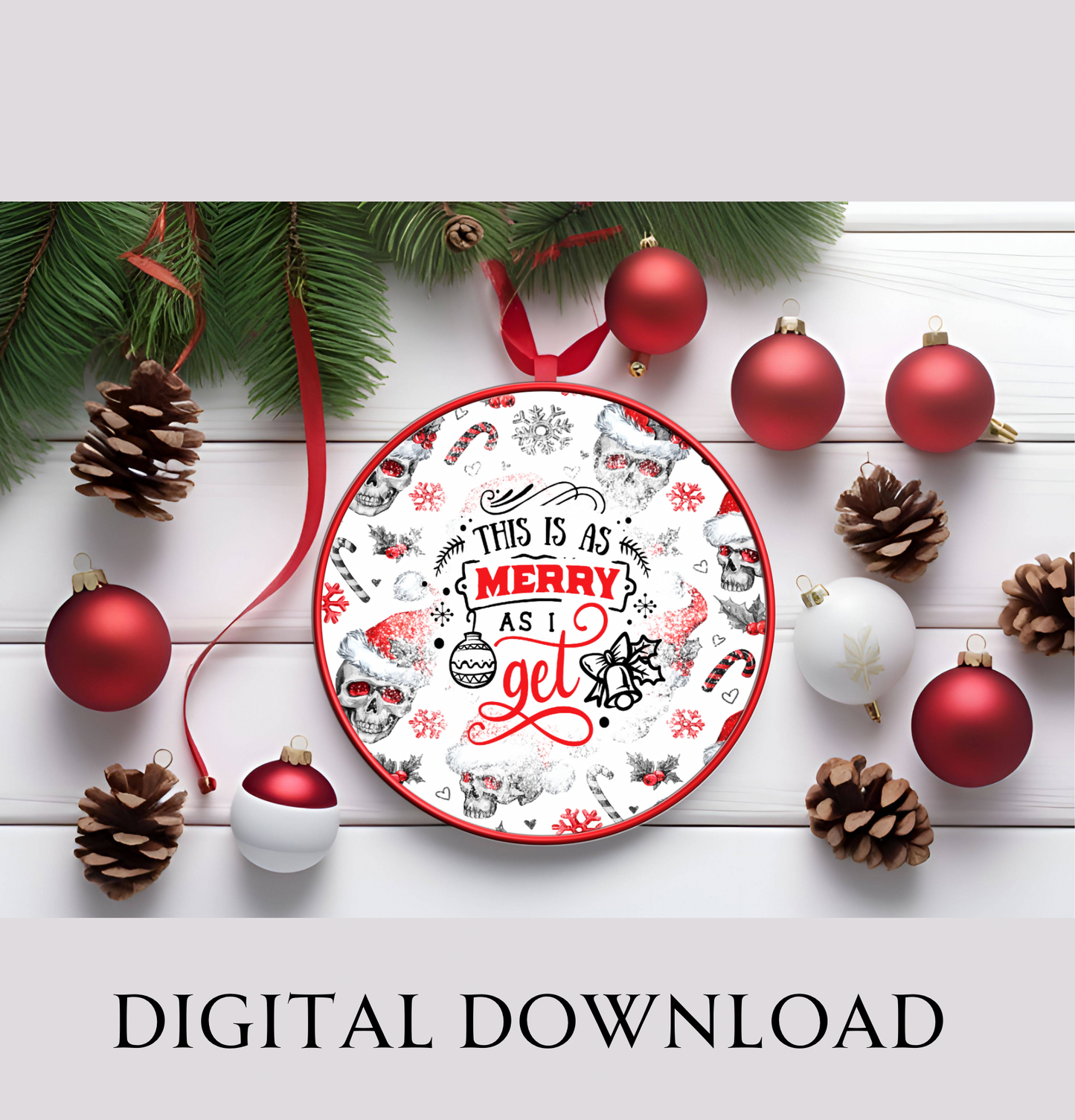 Digital Download - Christmas Ornament