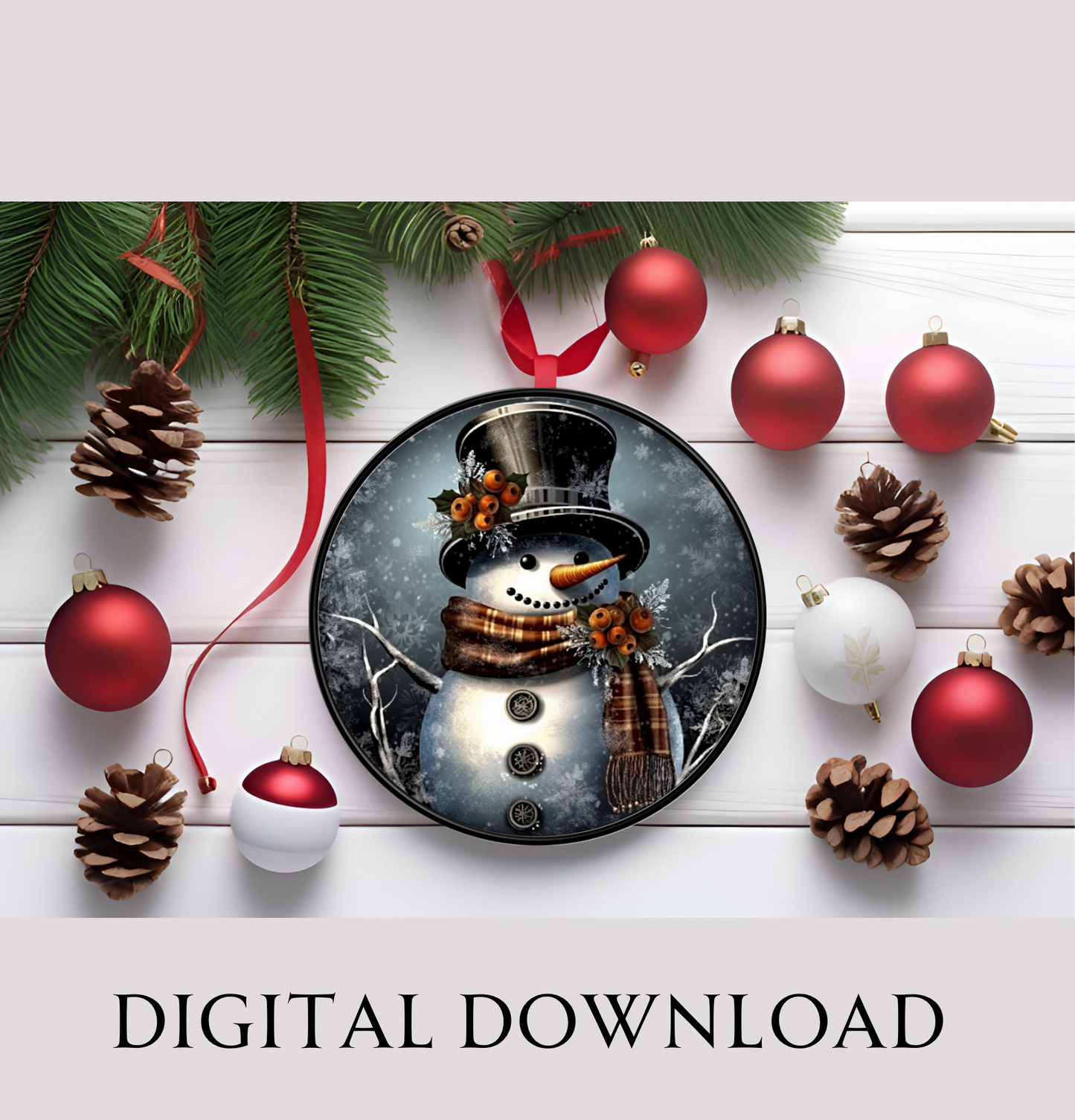 Digital Download - Christmas Ornament