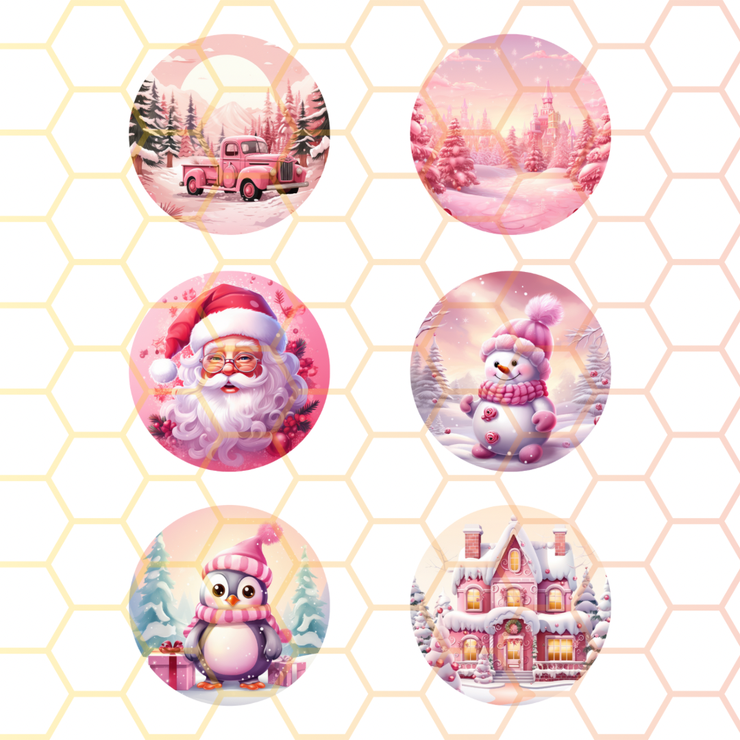 Digital Download - Christmas Ornament Bundle 21 images included