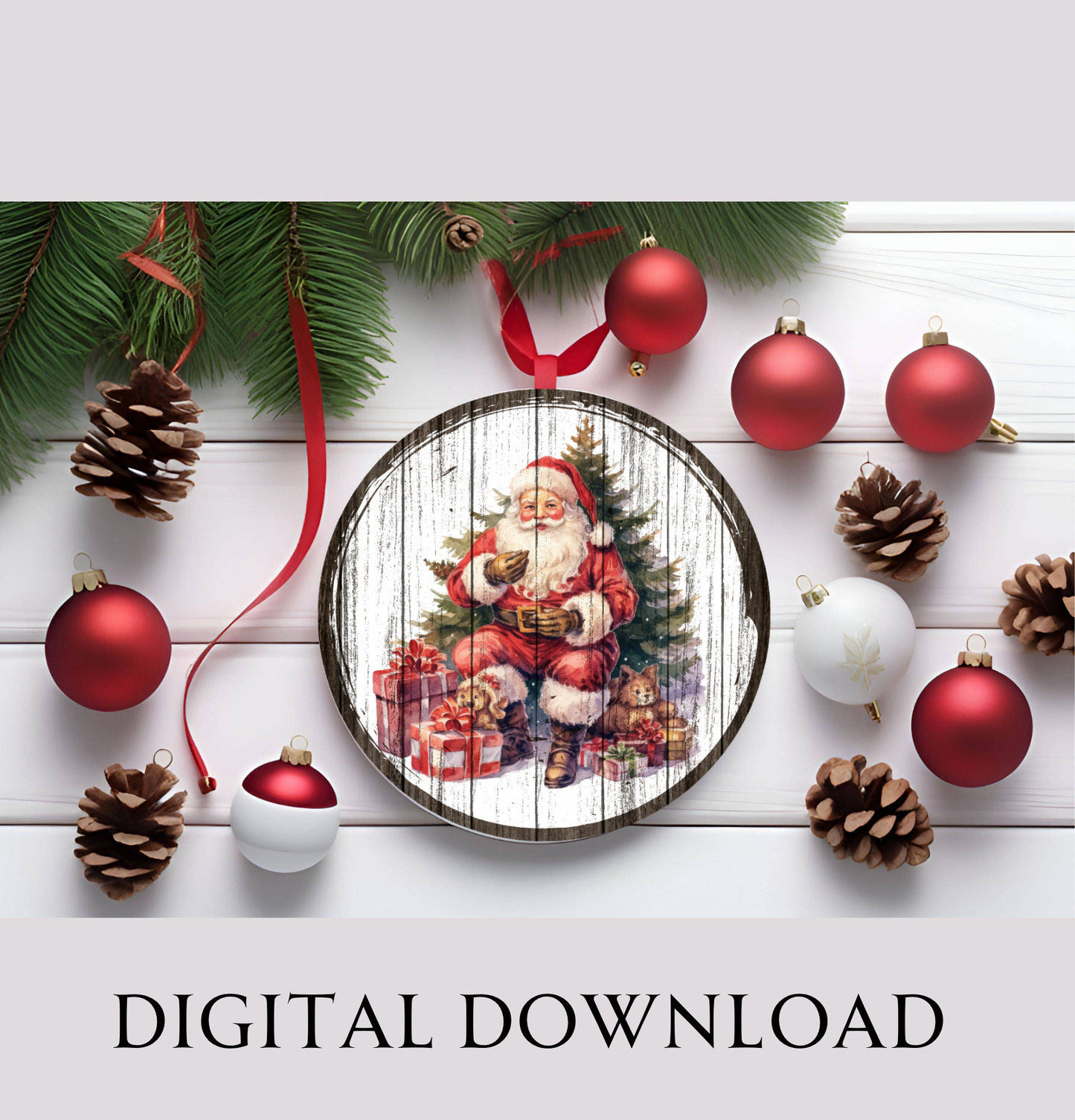 Digital Download - Christmas Ornament Bundle 26 images included