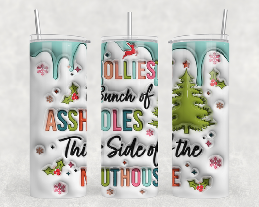 Jolliest Bunch Tumbler Wrap