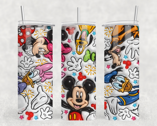 Magical Friends 3D Tumbler Wrap