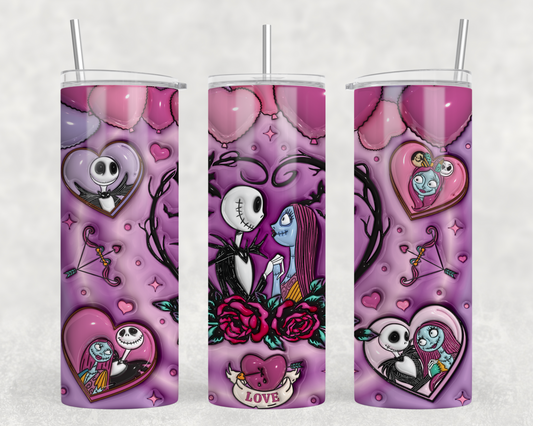 NMBC Valentine 3D Tumbler Wrap