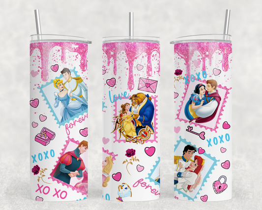 Vday Fairytale Valentine Tumbler Wrap