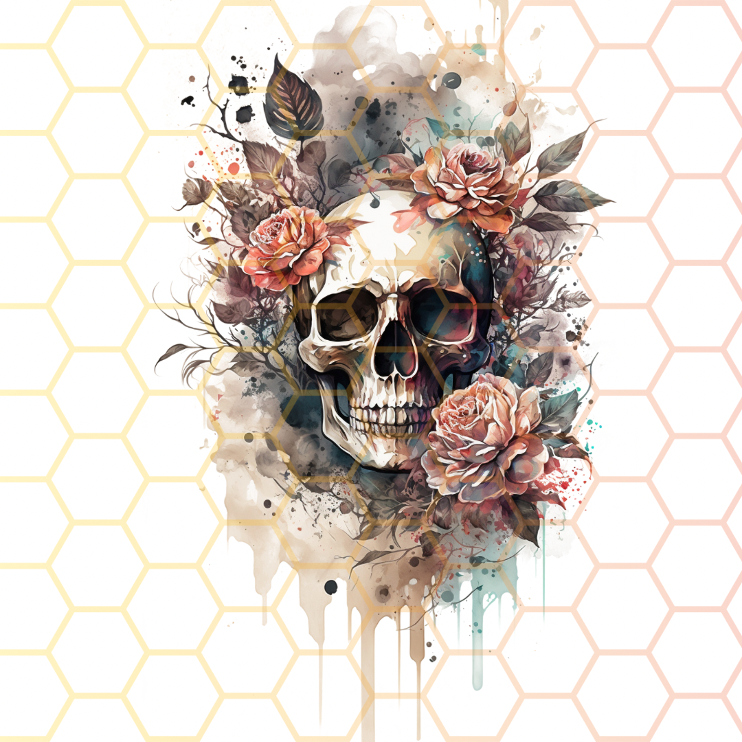 Floral Skull