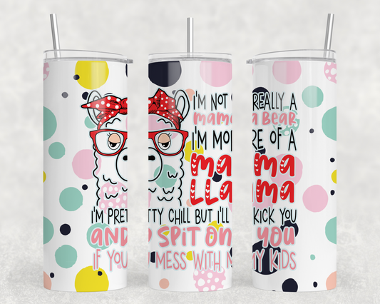 Mama Lama Tumbler Wrap