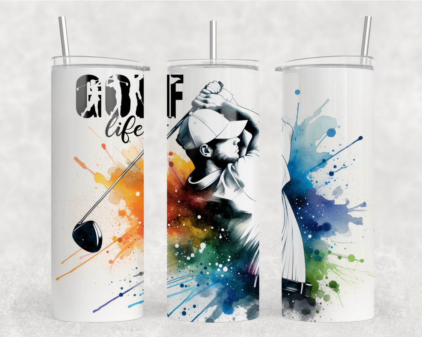 Golf Life Tumbler Wrap