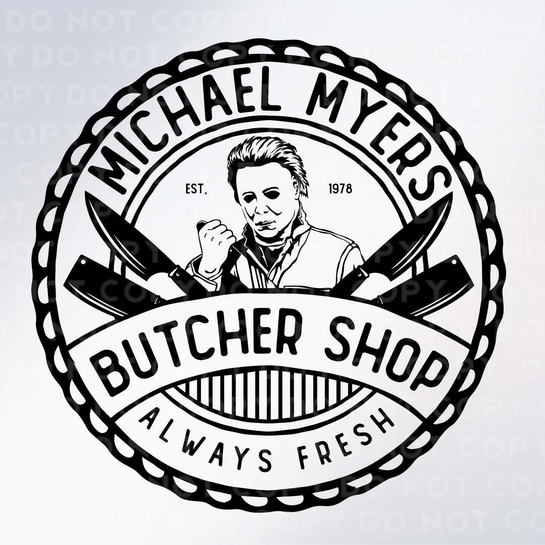 Michael Myers Sublimation Print