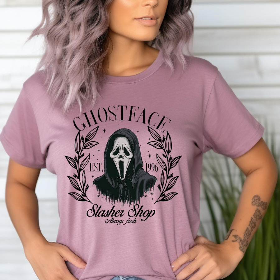 GhostFace Slasher Shop Sublimation Print