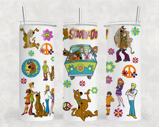 Scooby Sublimation Tumbler Wrap