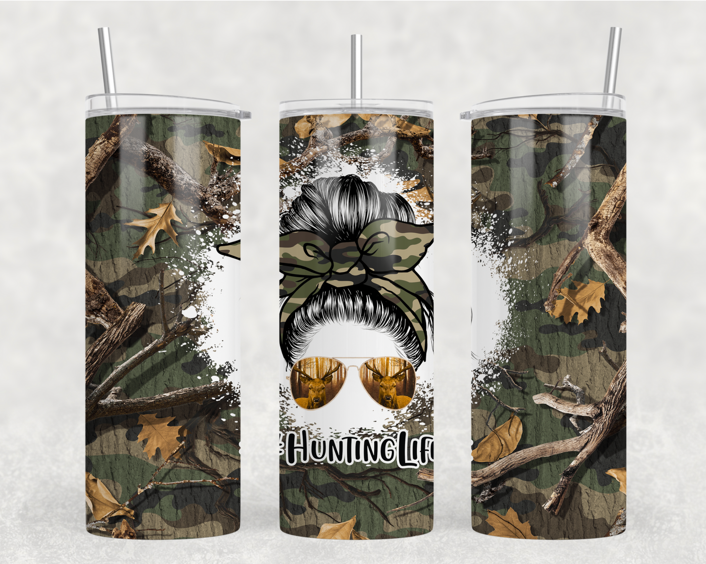 Hunting Life Tumbler Wrap