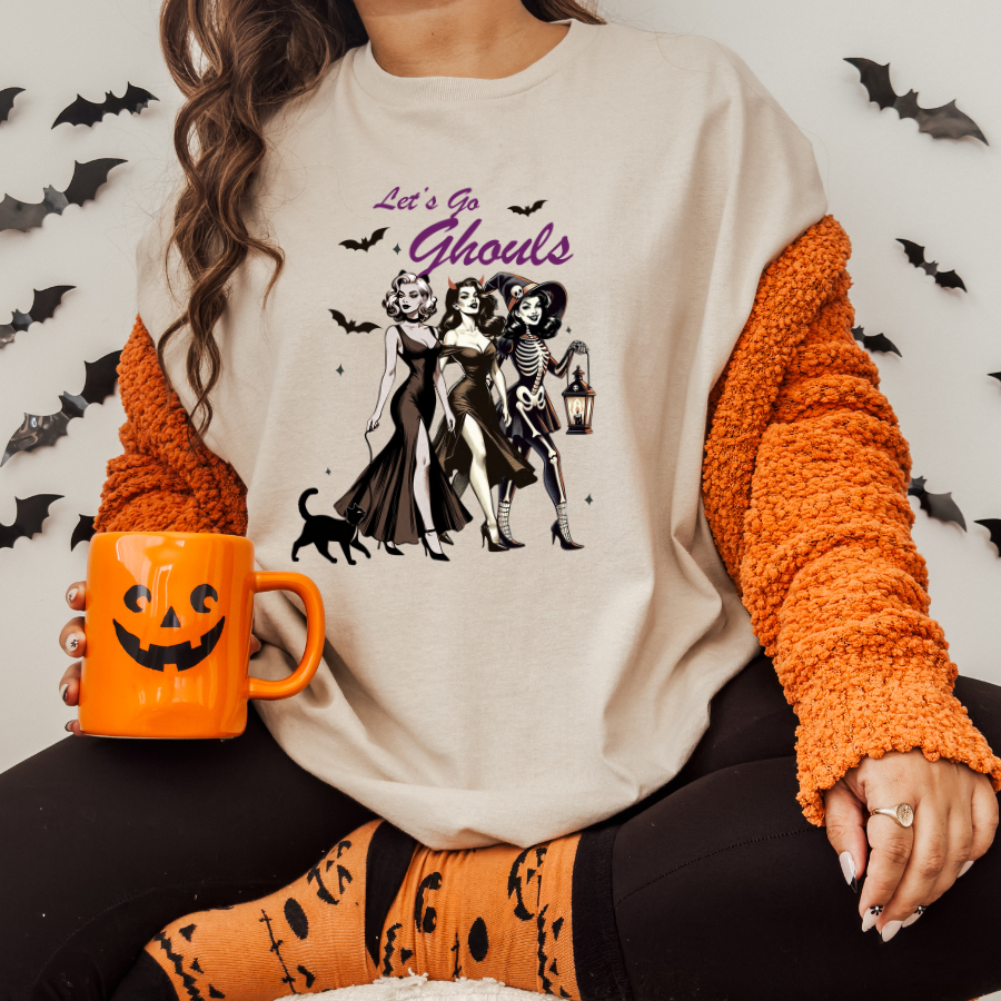 Let’s Go Ghouls Sublimation Print