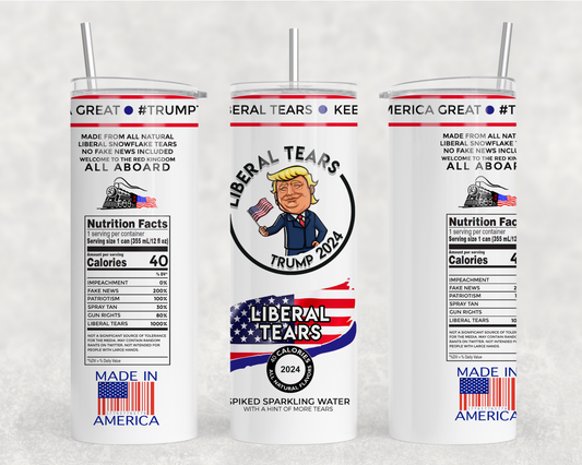 Trump Liberal Tears #2 Sublimation Tumbler Wrap