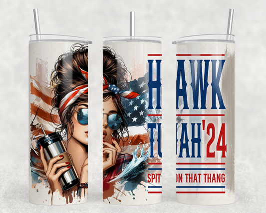 HawkTuah Sublimation Tumbler Wrap