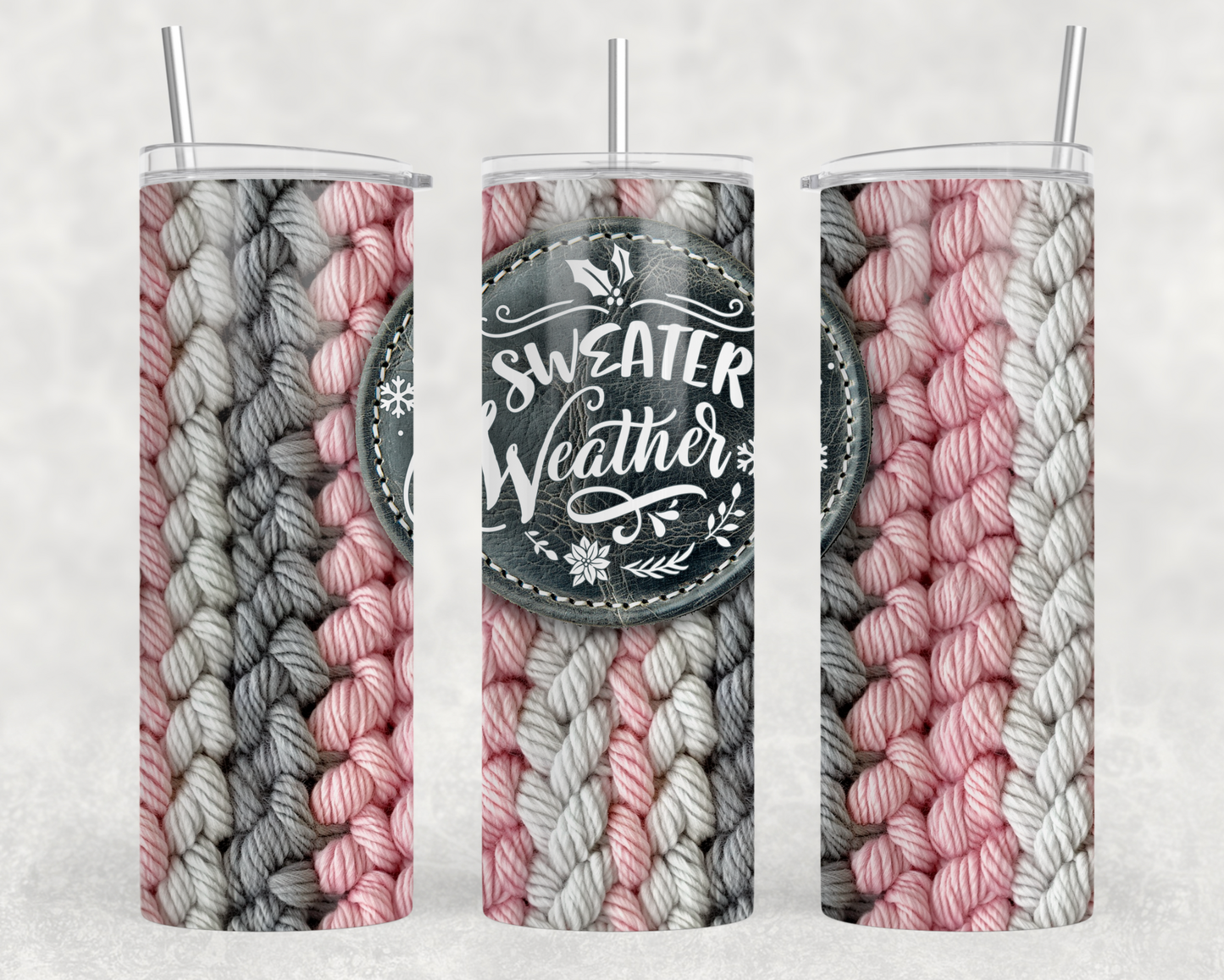 Sweater Weather Sublimation Tumbler Wrap