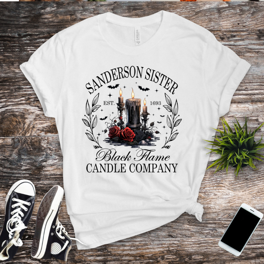 Sanderson Sisters Black Flame Candle Co. Sublimation Print