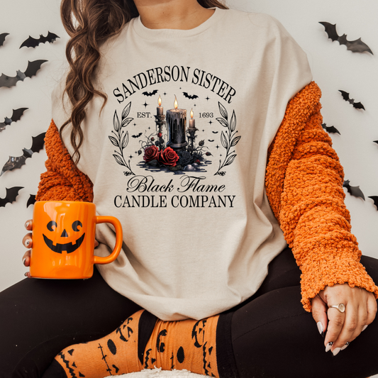 Sanderson Sisters Black Flame Candle Co. Sublimation Print