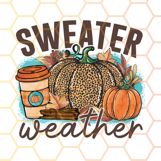 Sweater Weather Sublimation Print