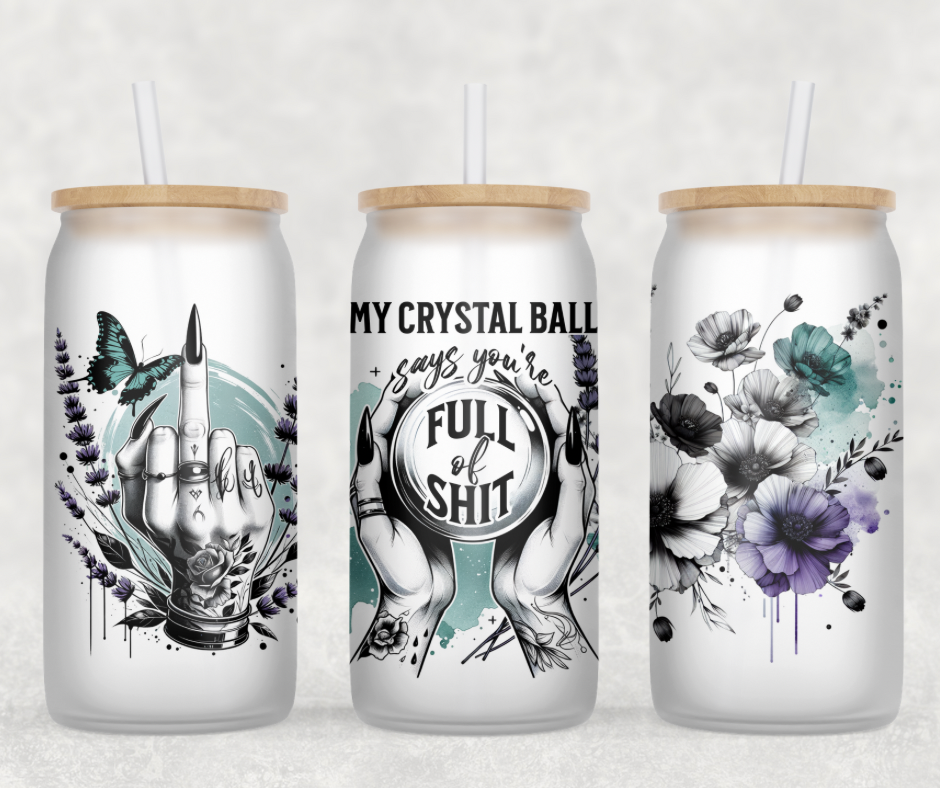 My Crystal Ball Glass Can Wrap