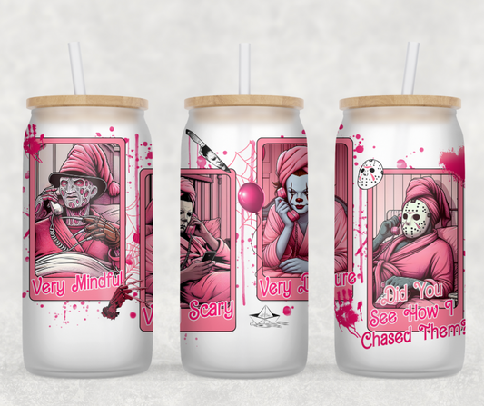 Very Mindful Horror Glass Can Wrap