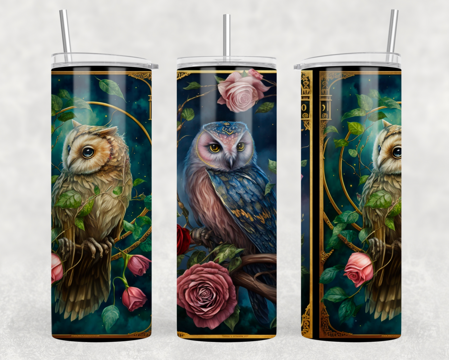 Academia Owl Sublimation Tumbler Wrap