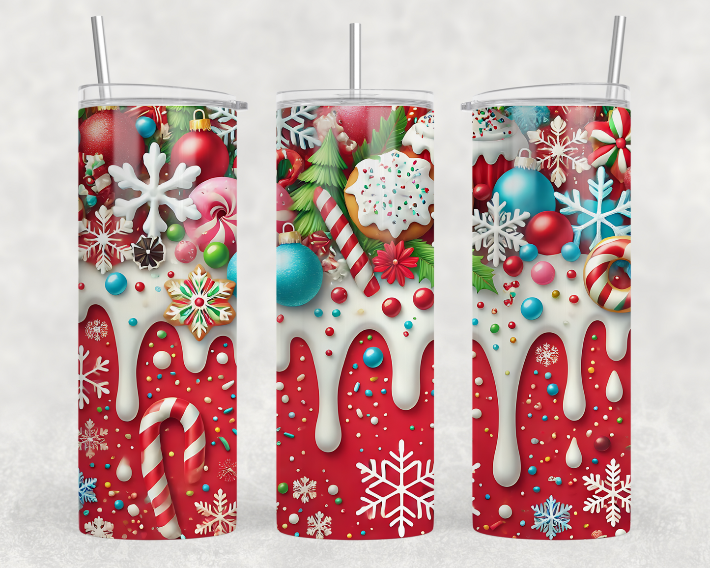 Sweet Christmas Sublimation Tumbler Wrap