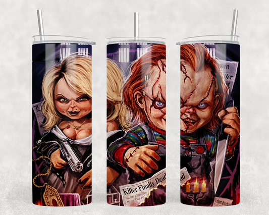 Bride Of Chucky Tumbler Wrap