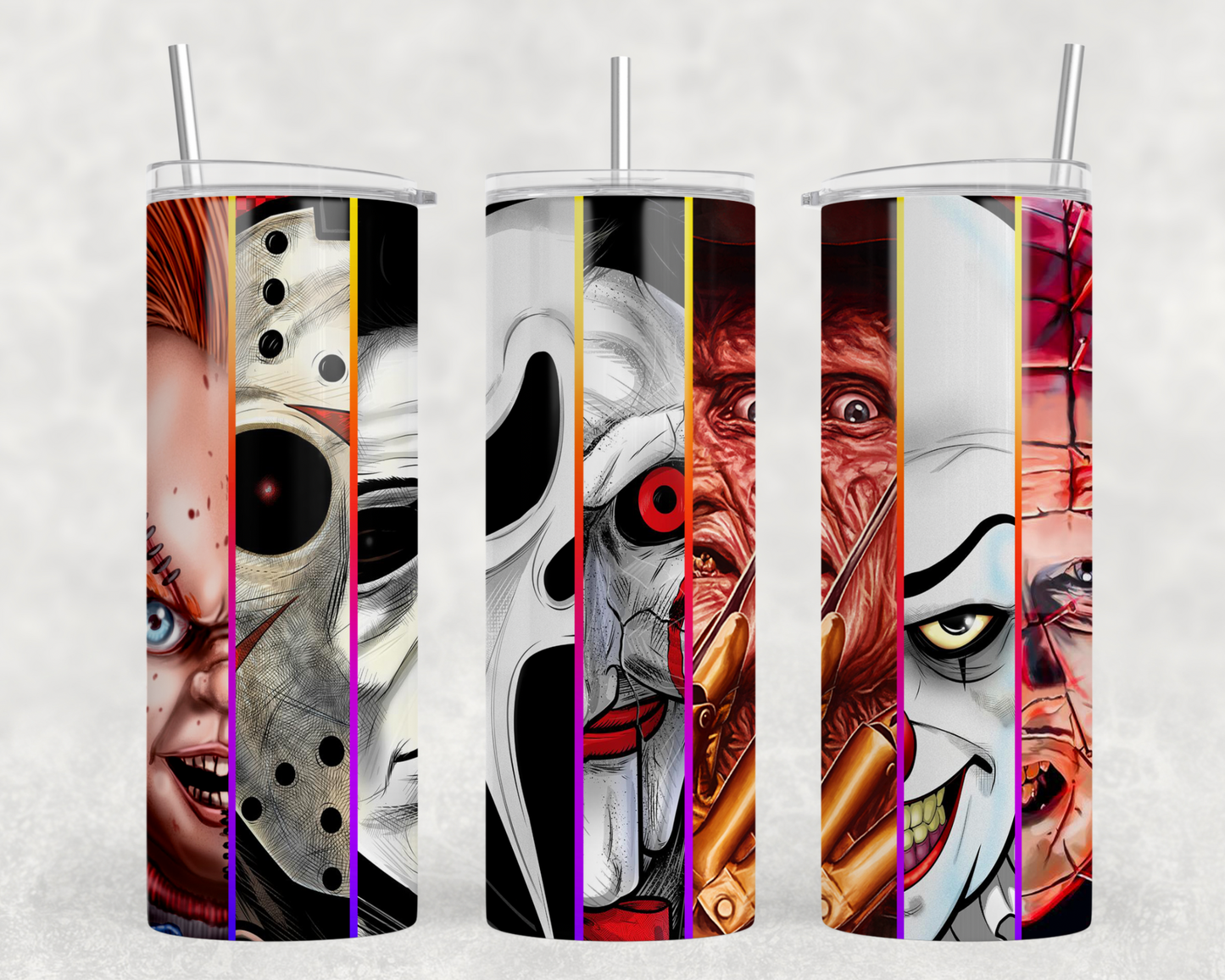 Horror Tumbler Wrap