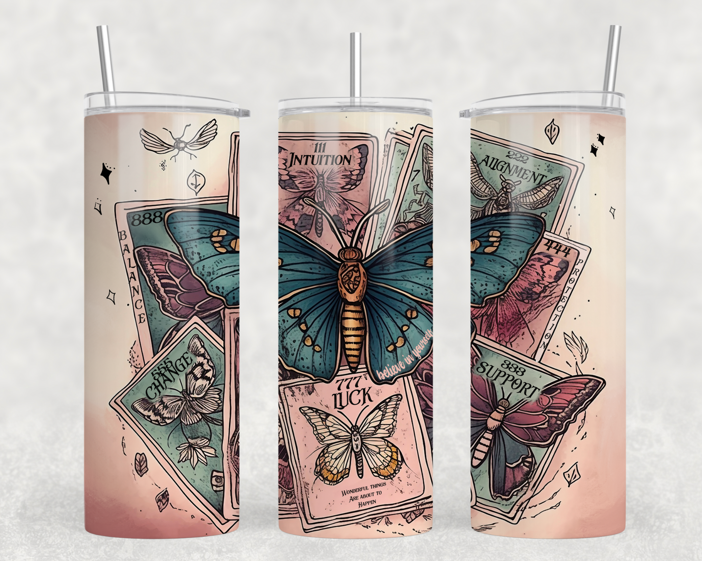 Numbers & Tarots Tumbler Wrap