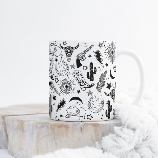 Giddy Up Cowboy Mug Wrap