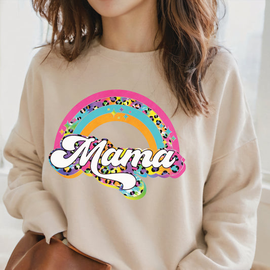 Rainbow Mama Leopard Print